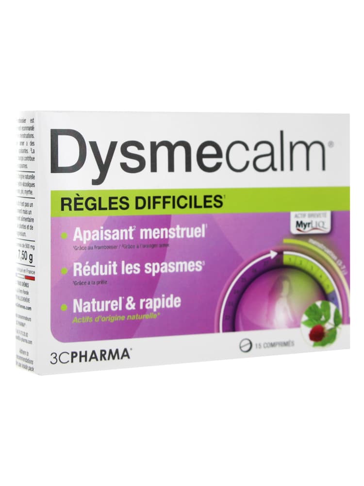 3C Pharma Dysmecalm Règles Difficiles 15 comprimés