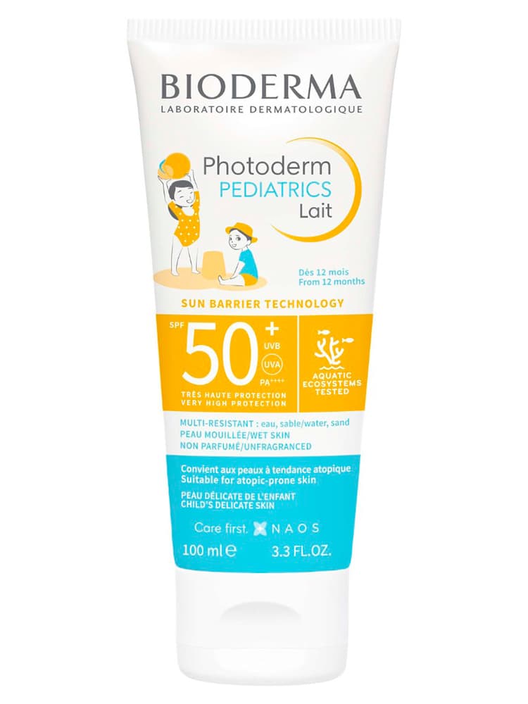 Bioderma Photoderm Pediatrics Lait Enfants SPF50+ Peaux Délicates 100 ml