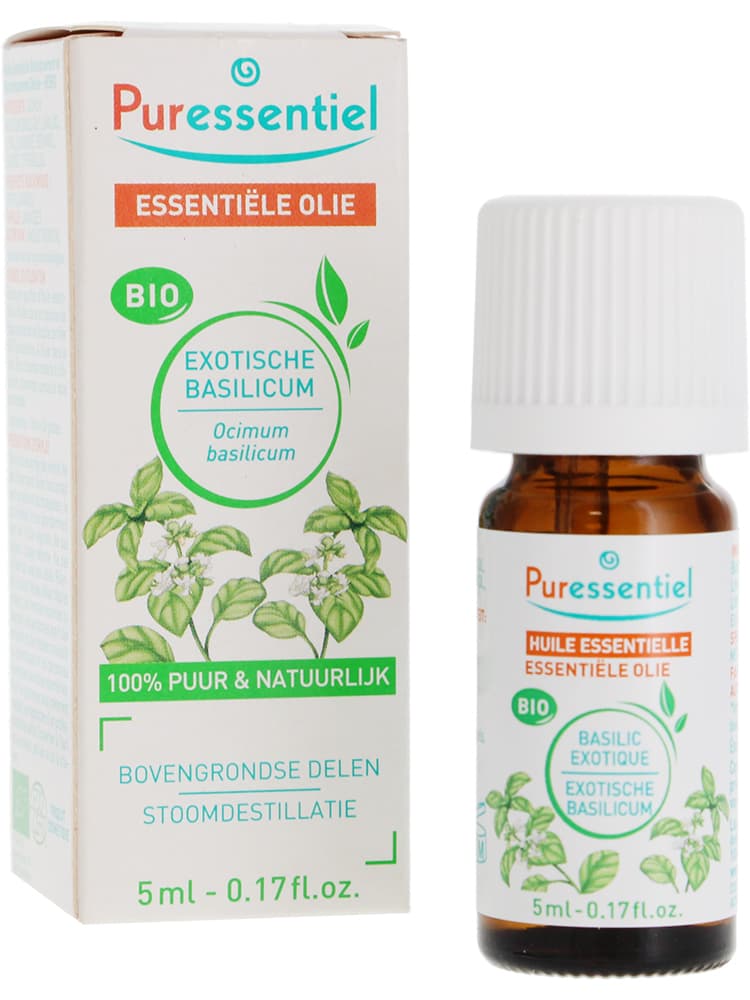 Puressentiel Huile Essentielle Basilic Parties Aériennes Bio 5 ml